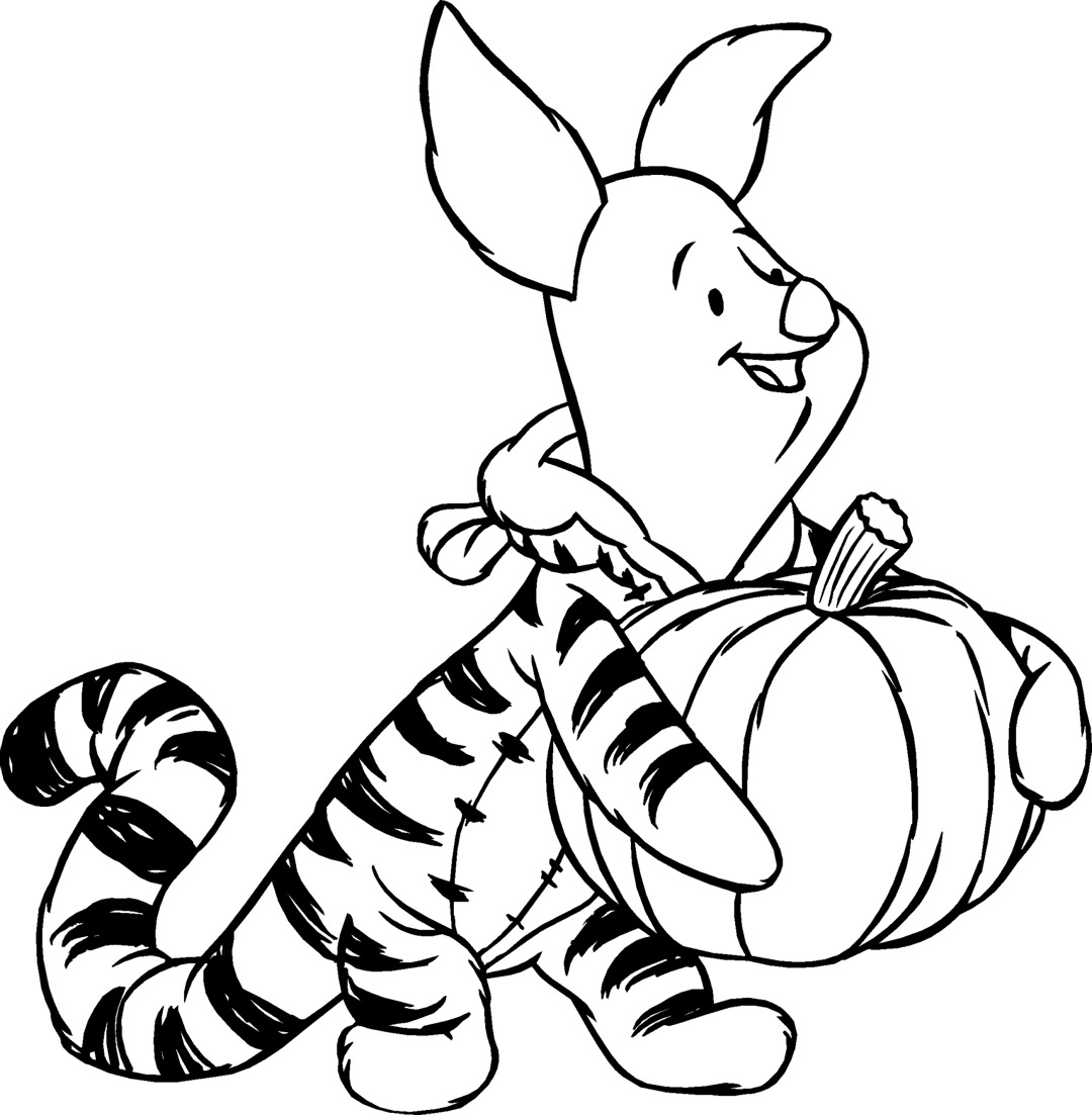 Baby Piglet Coloring Pages