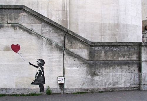 Balloon Girl Banksy Meaning