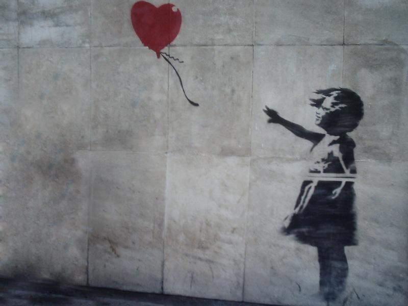 Banksy Meanings Girl Red Balloon