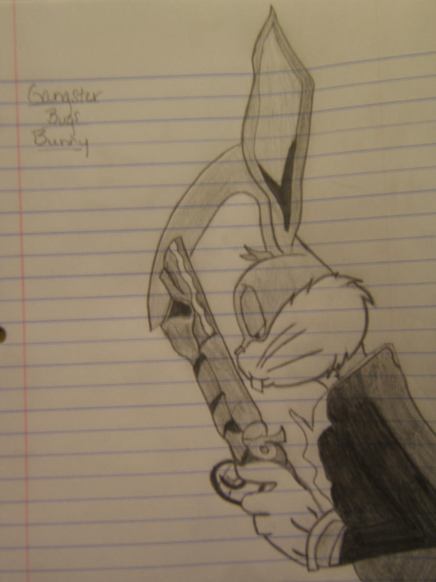 Bugs Bunny Gangster Drawings