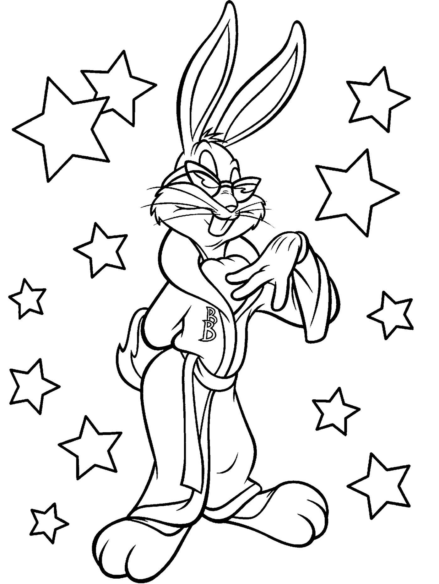 Bugs Bunny Gangster Drawings