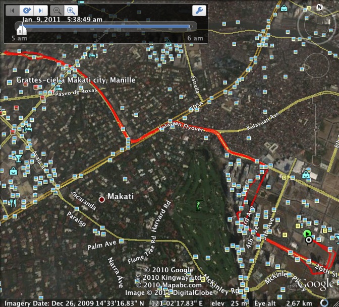 Bull Run 2011 Route