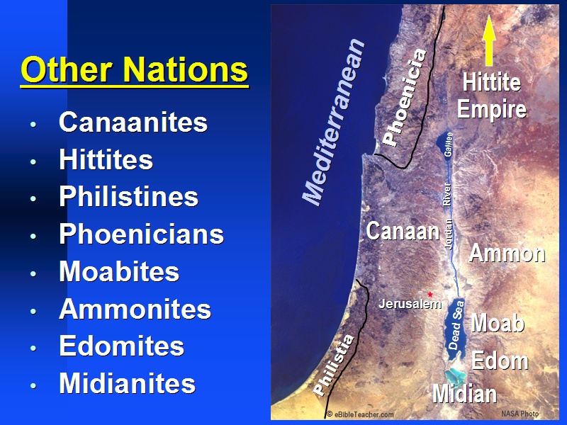 Canaan Today Map