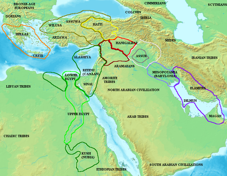 Canaan Today Map