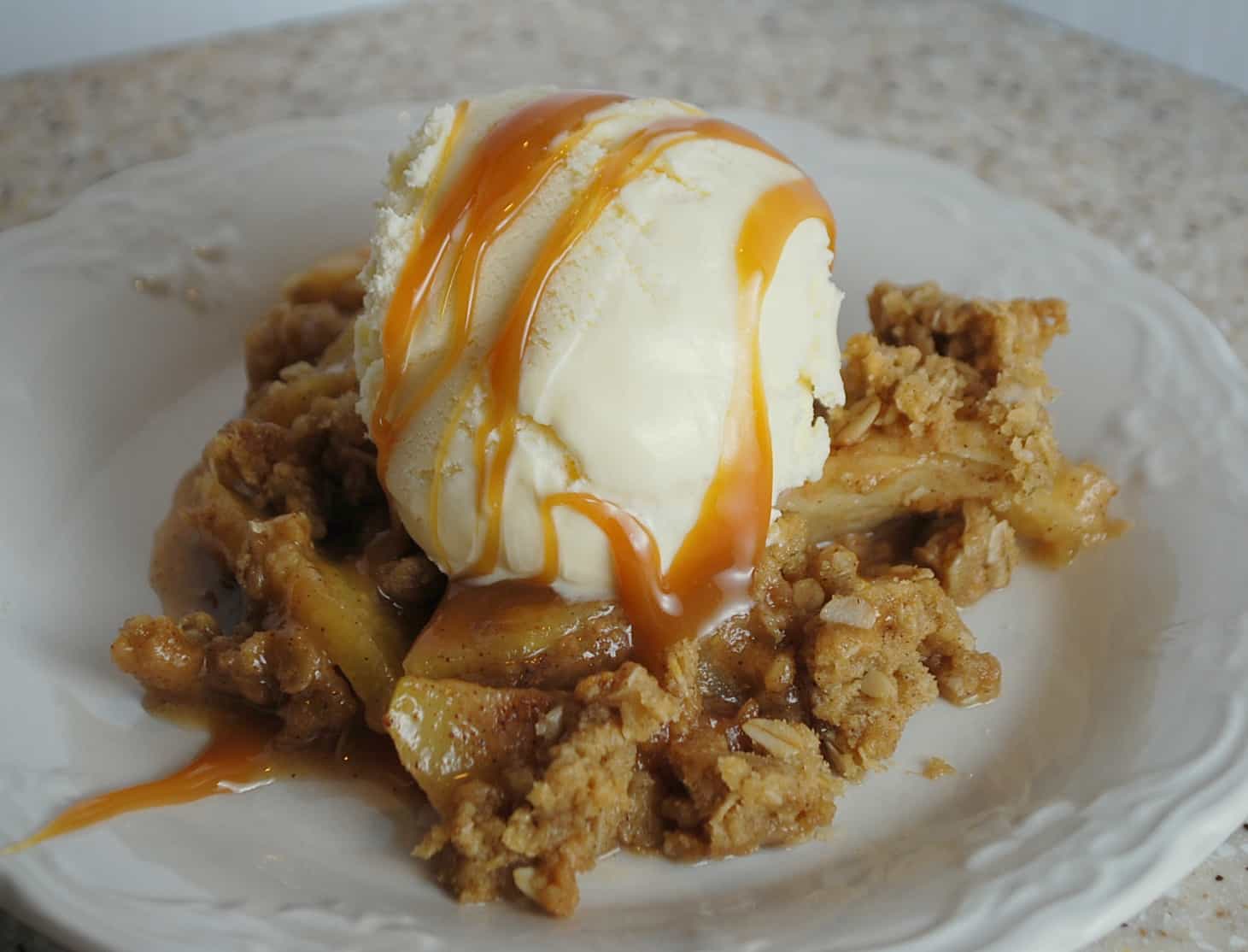 Caramel Apple Cobbler