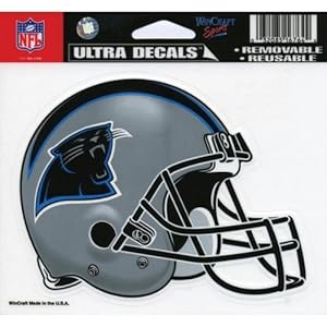 Carolina Panthers Helmet Decals