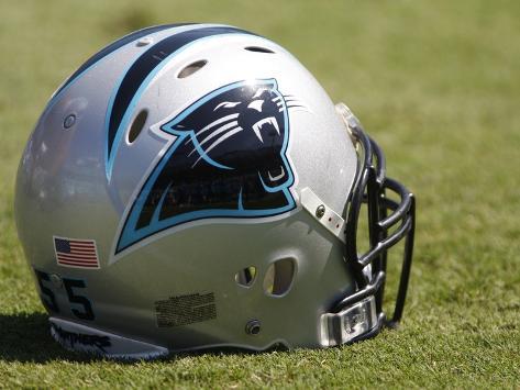 Carolina Panthers Helmet Decals