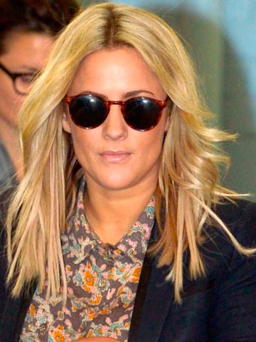 Caroline Flack Blonde Hair