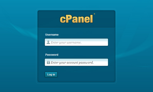 Cpanel Login Page