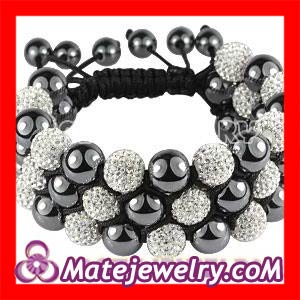 Crystal Hematite Bracelet