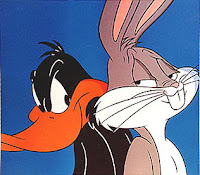 Daffy Duck And Bugs Bunny Gangsta