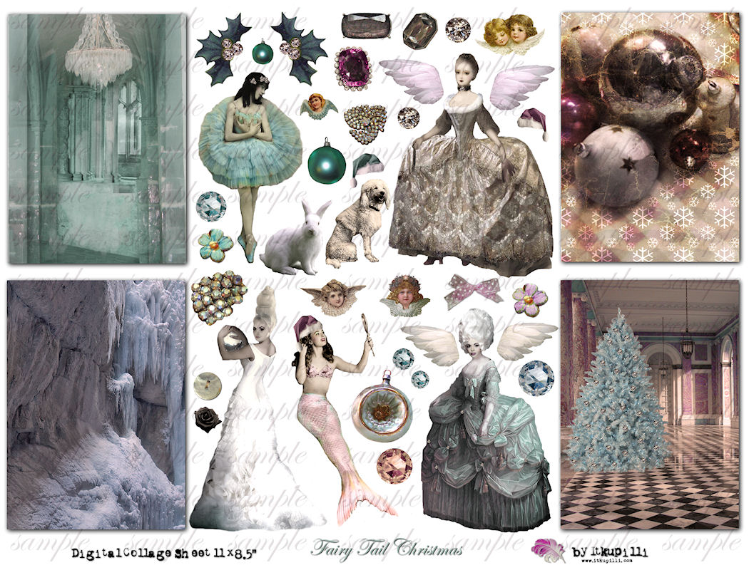 Digital Collage Sheets Free