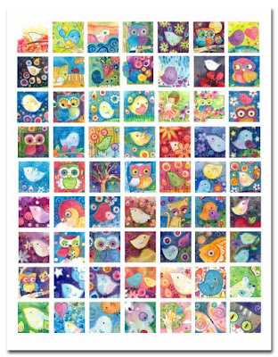 Digital Collage Sheets