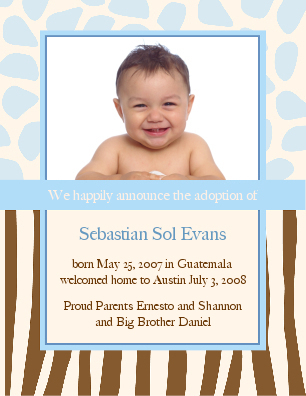 Domestic Adoption Announcements