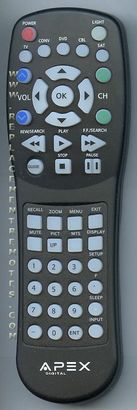 Dtx9950 Replacement Remote