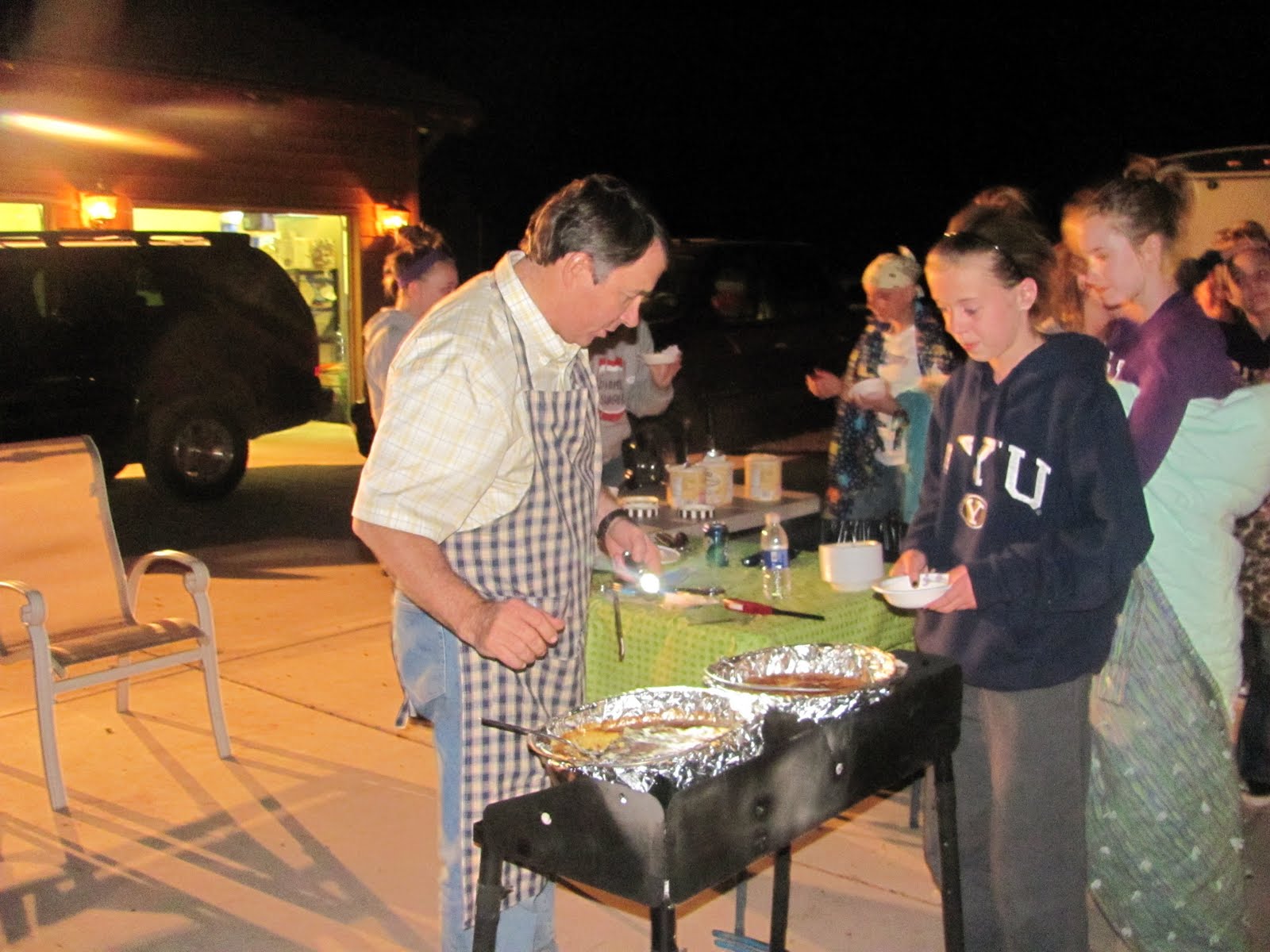 Dutch Oven Apple Cobbler