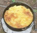 Dutch Oven Apple Cobbler