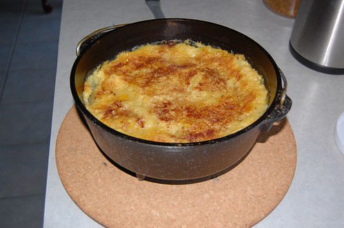 Dutch Oven Apple Cobbler