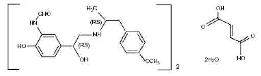 Formoterol Fumarate Structure