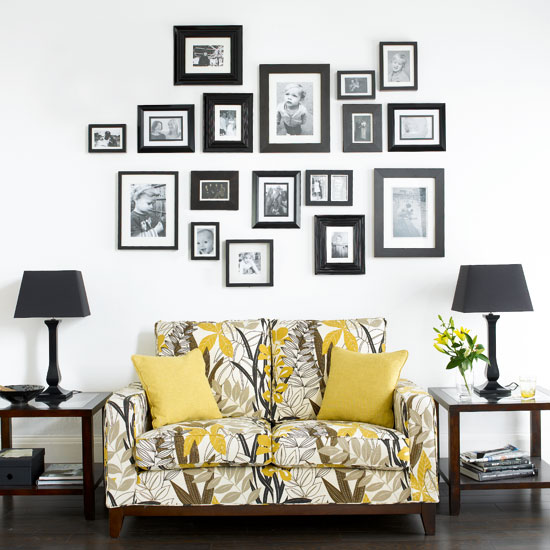 Framed Pictures On Wall Collage