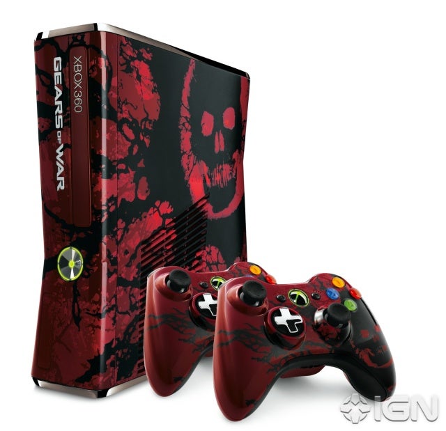 Gears Of War 3 Xbox 360 Slim Skin