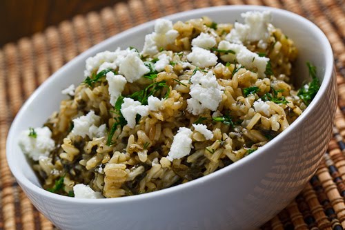 Greek Spinach Rice