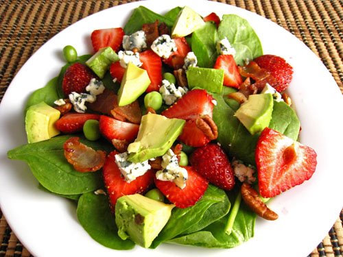 Greek Spinach Salad