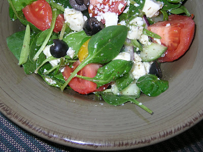 Greek Spinach Salad