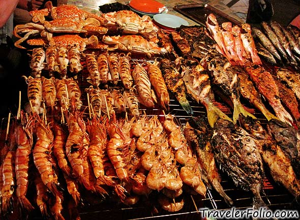 Grilled Seafood