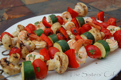 Grilled Seafood Kabobs