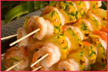 Grilled Seafood Kabobs