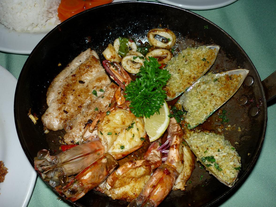 Grilled Seafood Platter