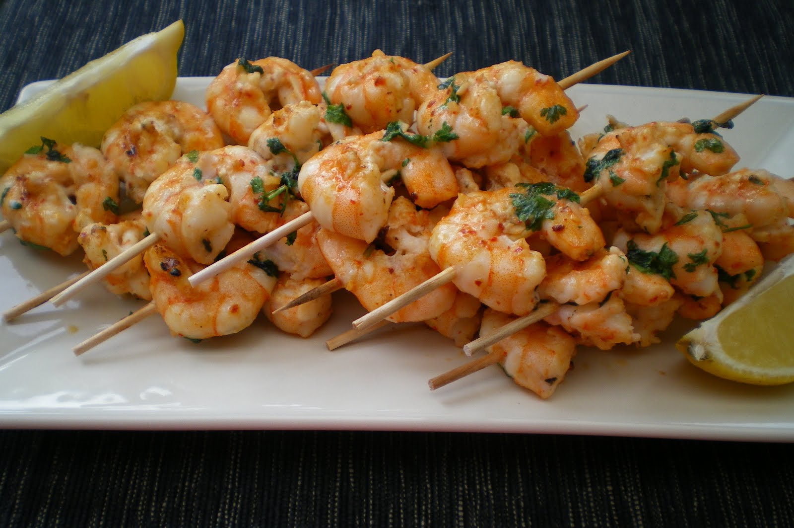 Grilled Seafood Skewers