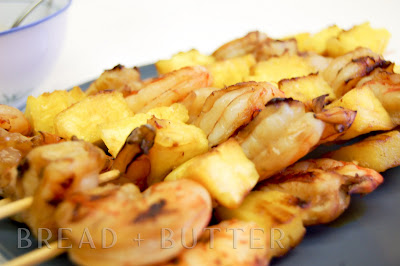 Grilled Seafood Skewers