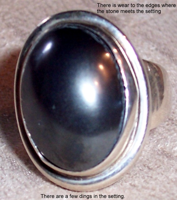 Hematite Ring For Men