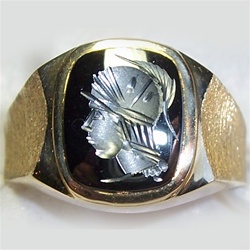 Hematite Ring For Men