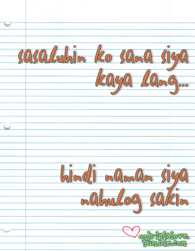 In Love Quotes Tagalog Tumblr