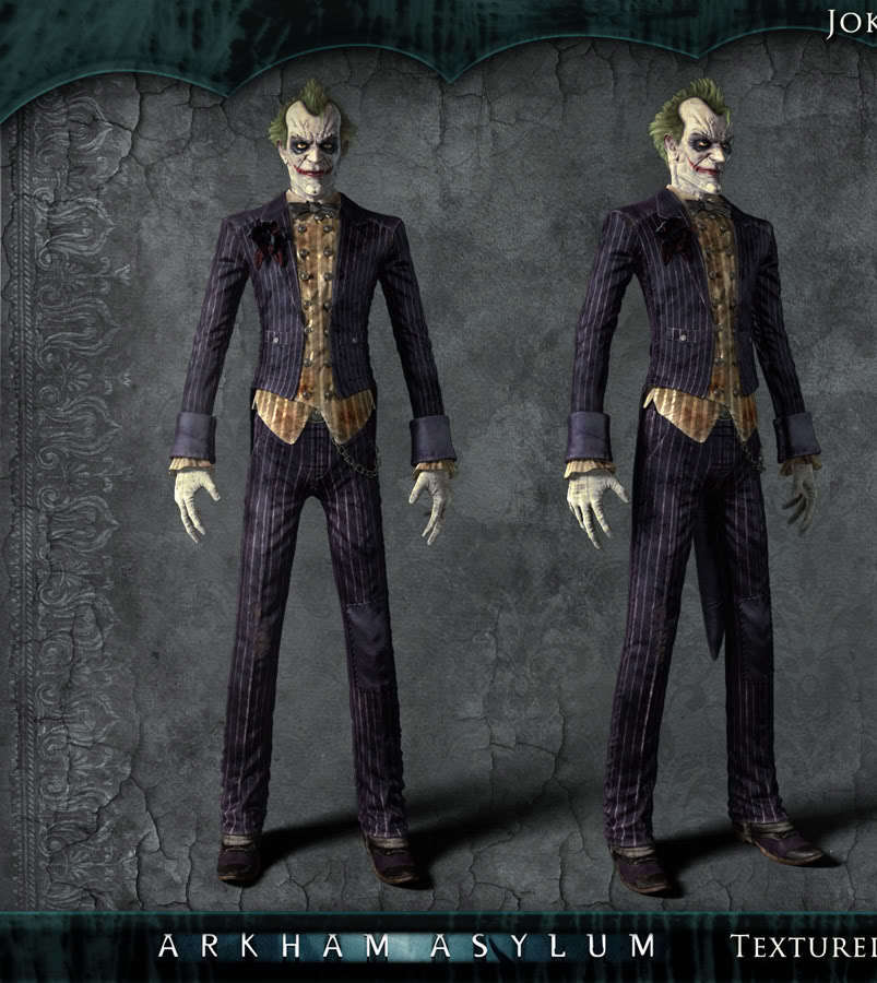 Joker Batman Arkham Asylum 2