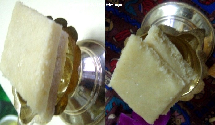 Kaju Burfi Calories