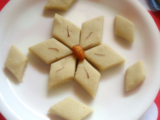 Kaju Burfi Recipe Vahrehvah