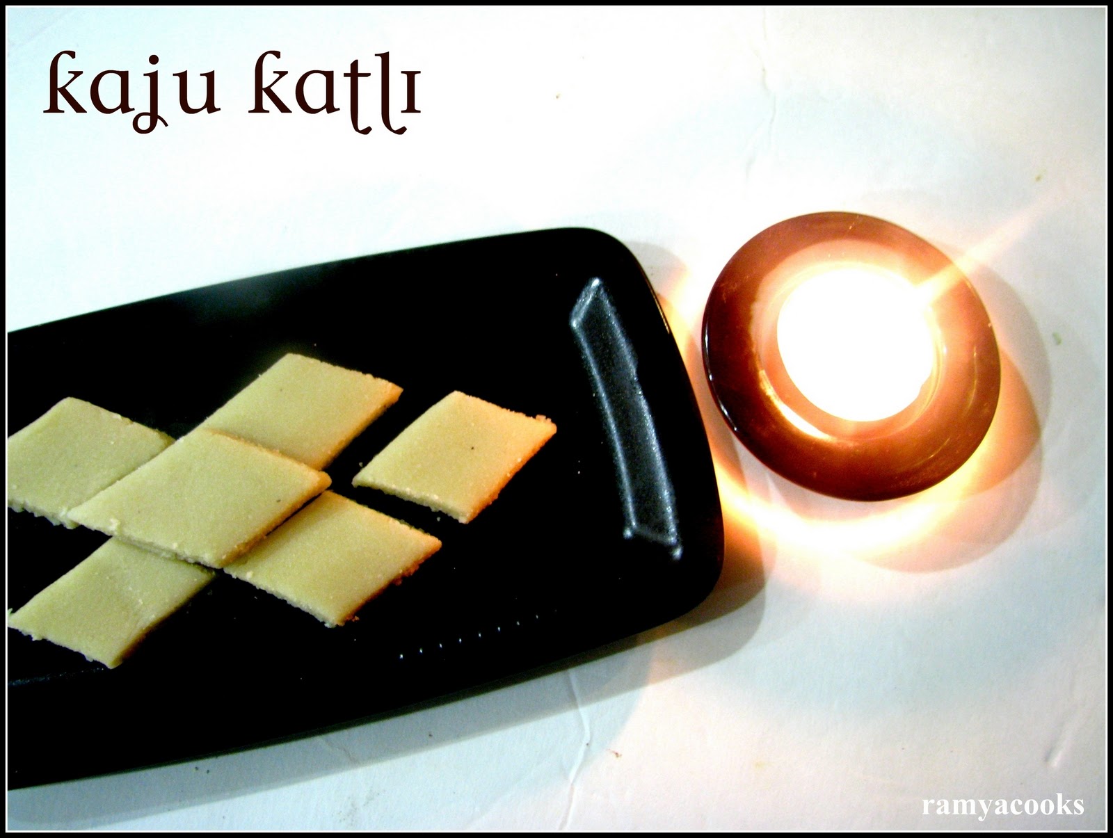 Kaju Burfi Recipe Vahrehvah