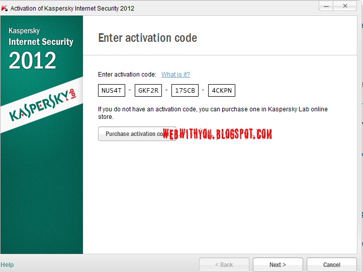 Kaspersky 2012 Antivirus Key