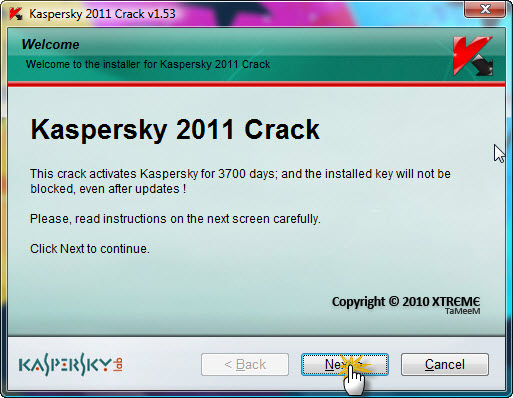 Kaspersky 2012 Crack For 3700 Days