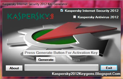 Kaspersky 2012 Keygen Only