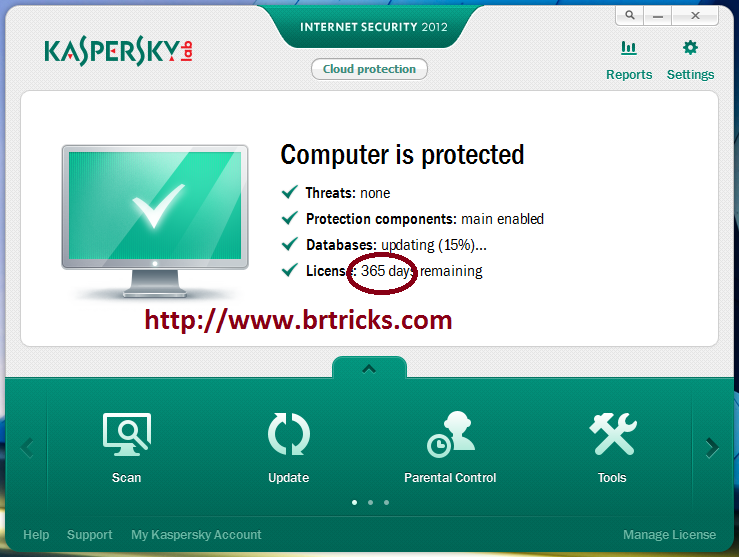 Kaspersky 2012 License Key 1 Year