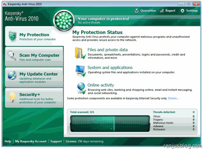 Kaspersky Antivirus 2010 Activation Code