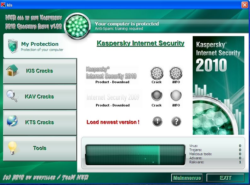 Kaspersky Antivirus 2010 Crack