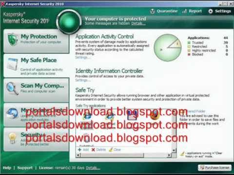 Kaspersky Antivirus 2010 Free Download Trial Version