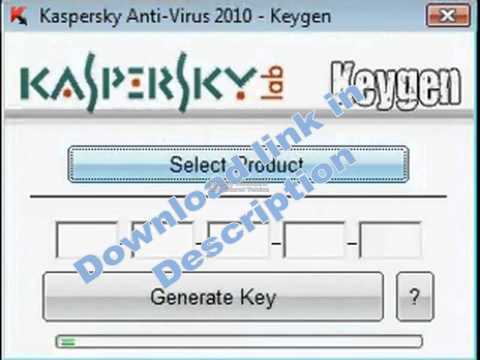 Kaspersky Antivirus 2010 Key Generator