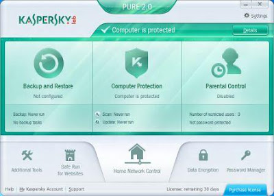 Kaspersky Pure 2.0 Key Download